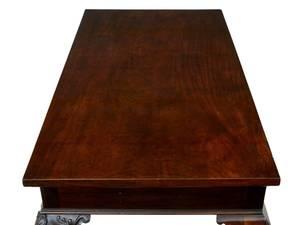 19th Century English Hand Carved Serving Table — image 3