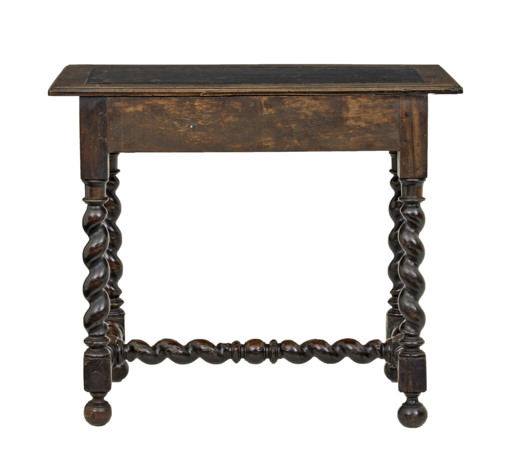 Early 19th Century Flemish Carved Walnut Side Table — image 8