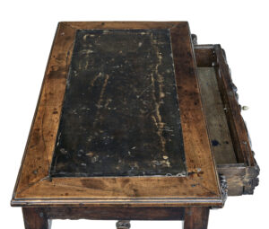 Early 19th Century Flemish Carved Walnut Side Table — thumbnail 5