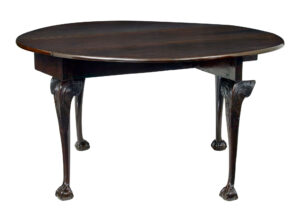 18th Century Carved Mahogany Dropleaf Table — thumbnail 10