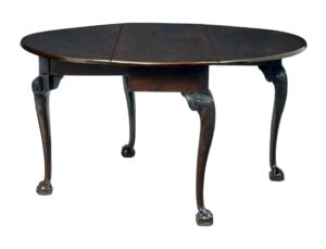 18th Century Carved Mahogany Dropleaf Table — thumbnail 9