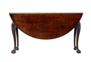 18th Century Carved Mahogany Dropleaf Table — thumbnail 5