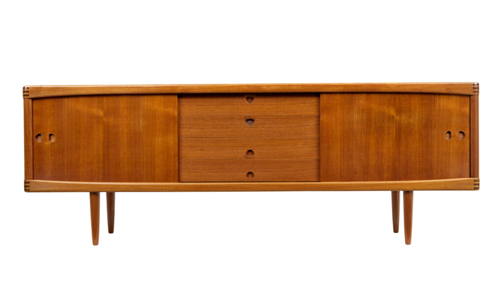 1960’s Danish Teak Sideboard by H.w.klein for Bramin