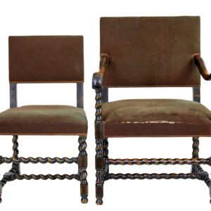2 MID 20TH CENTURY CHAIRS BY OTTO SCHULZ FOR BOET