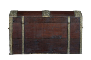 18th Century Danish Oak Dome Top Coffer — thumbnail 6