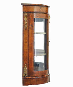 19th Century Victorian Glazed Burr Walnut Sideboard — thumbnail 8