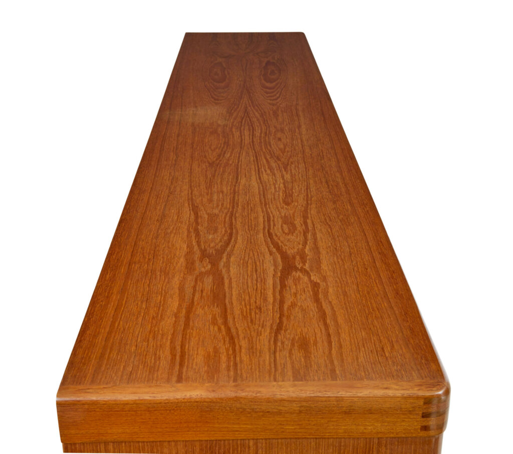 Mid Century Danish Teak High Board by H.w.klein for Bramin — image 6