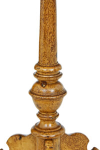 Mid 19th Century Swedish Burr Birch Work Table — thumbnail 7