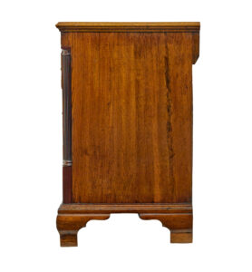 18th Century Inlaid Oak Lancashire Dresser Base — thumbnail 4