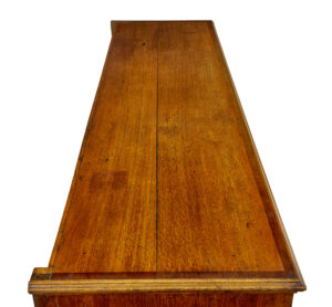 18th Century Inlaid Oak Lancashire Dresser Base — thumbnail 10