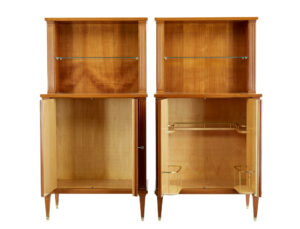 Pair of Mid Century Scandinavian Elm Cabinets — thumbnail 10