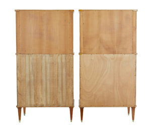 Pair of Mid Century Scandinavian Elm Cabinets — thumbnail 8