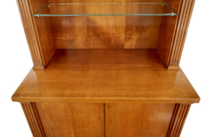 Pair of Mid Century Scandinavian Elm Cabinets — thumbnail 5