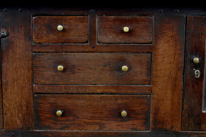 17th Century Carved Oak Welsh Court Cupboard — thumbnail 7