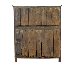 17th Century Carved Oak Welsh Court Cupboard — thumbnail 3