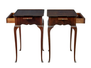 Pair of Early 20th Century Silver Side Tables — thumbnail 8