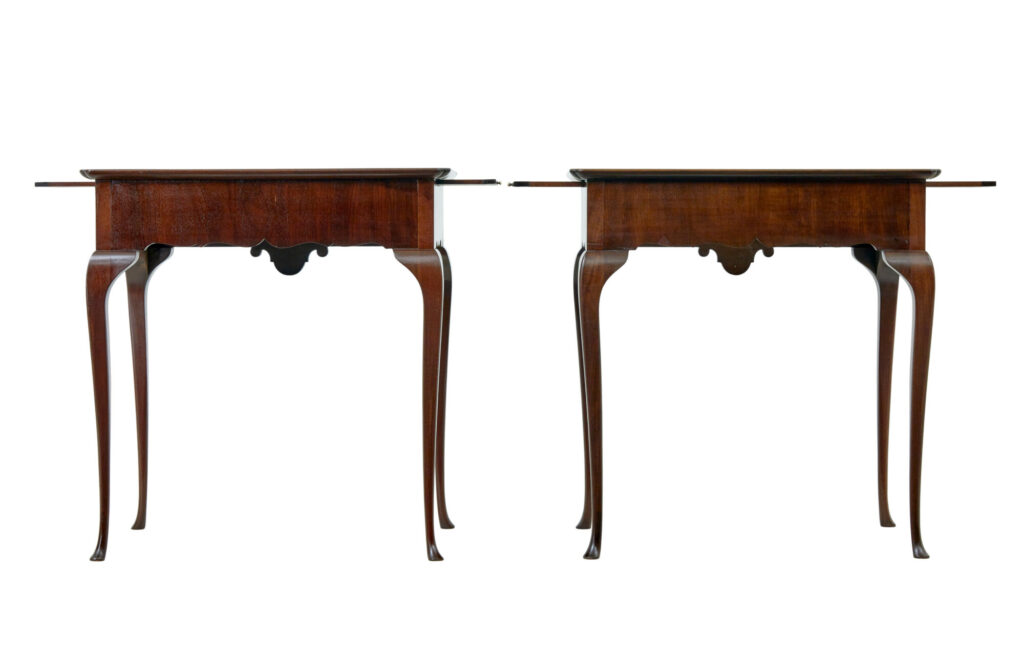 Pair of Early 20th Century Silver Side Tables — image 7