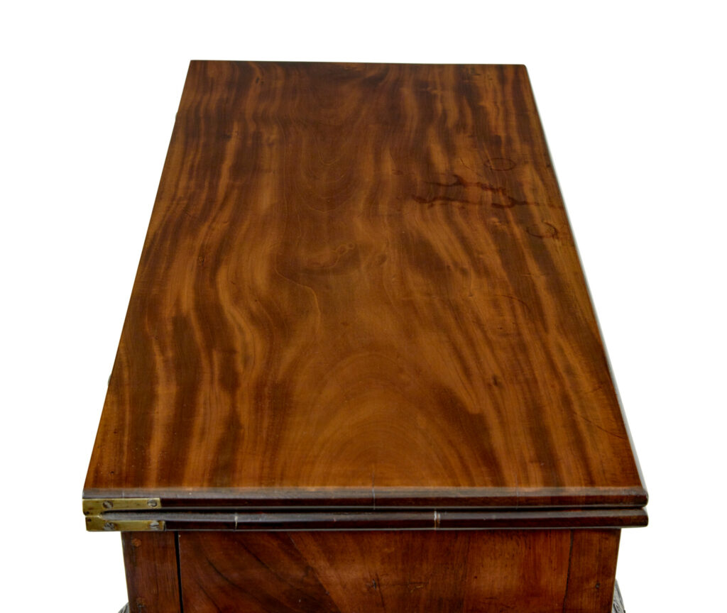 19th Century Chippendale Revival Carved Games Table — image 5