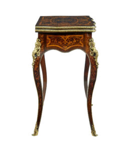 19th Century Louis Xv Influenced Inlaid Card Table — thumbnail 9