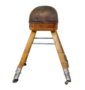 Large Mid 20th Century Scandinavian Pine Gym Horse — thumbnail 7