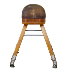 Large Mid 20th Century Scandinavian Pine Gym Horse — thumbnail 5