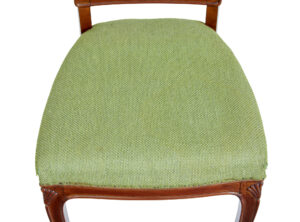 Set of 6 Mid 20th Century Carved Dining Chairs — thumbnail 4