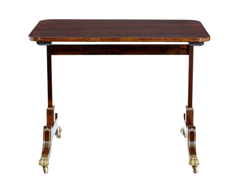 19th Century Regency Period Inlaid Side Table — image 8