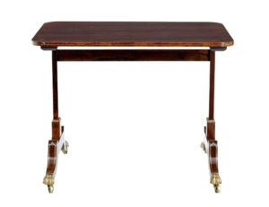19th Century Regency Period Inlaid Side Table — thumbnail 8