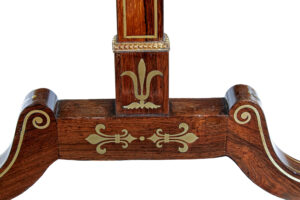 19th Century Regency Period Inlaid Side Table — thumbnail 3