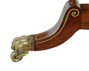 19th Century Regency Period Inlaid Side Table — thumbnail 2