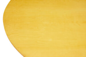 Large Round Scandinavian Bruno Mathsson Birch Dining Table — thumbnail 5