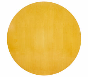 Large Round Scandinavian Bruno Mathsson Birch Dining Table — thumbnail 3