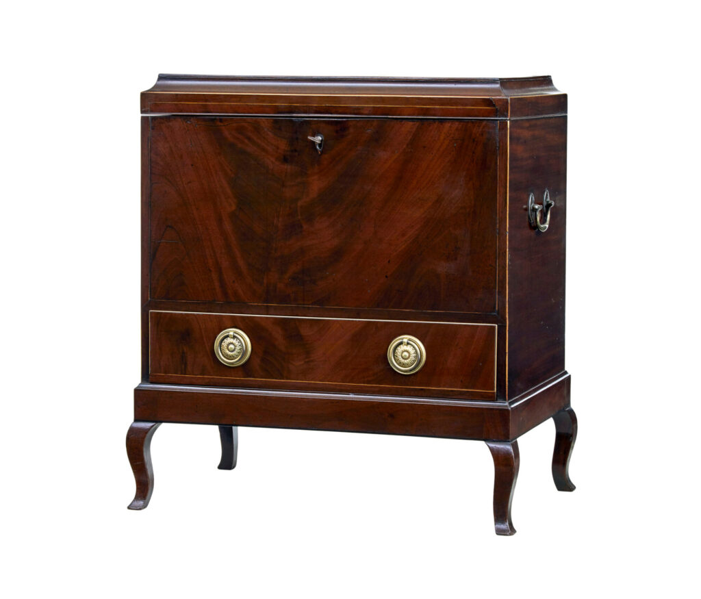 Early 20th Century Edwardian Inlaid Wine Cooler