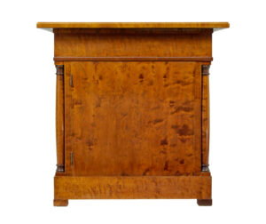 19th Century Empire Revival Swedish Birch Desk — thumbnail 7