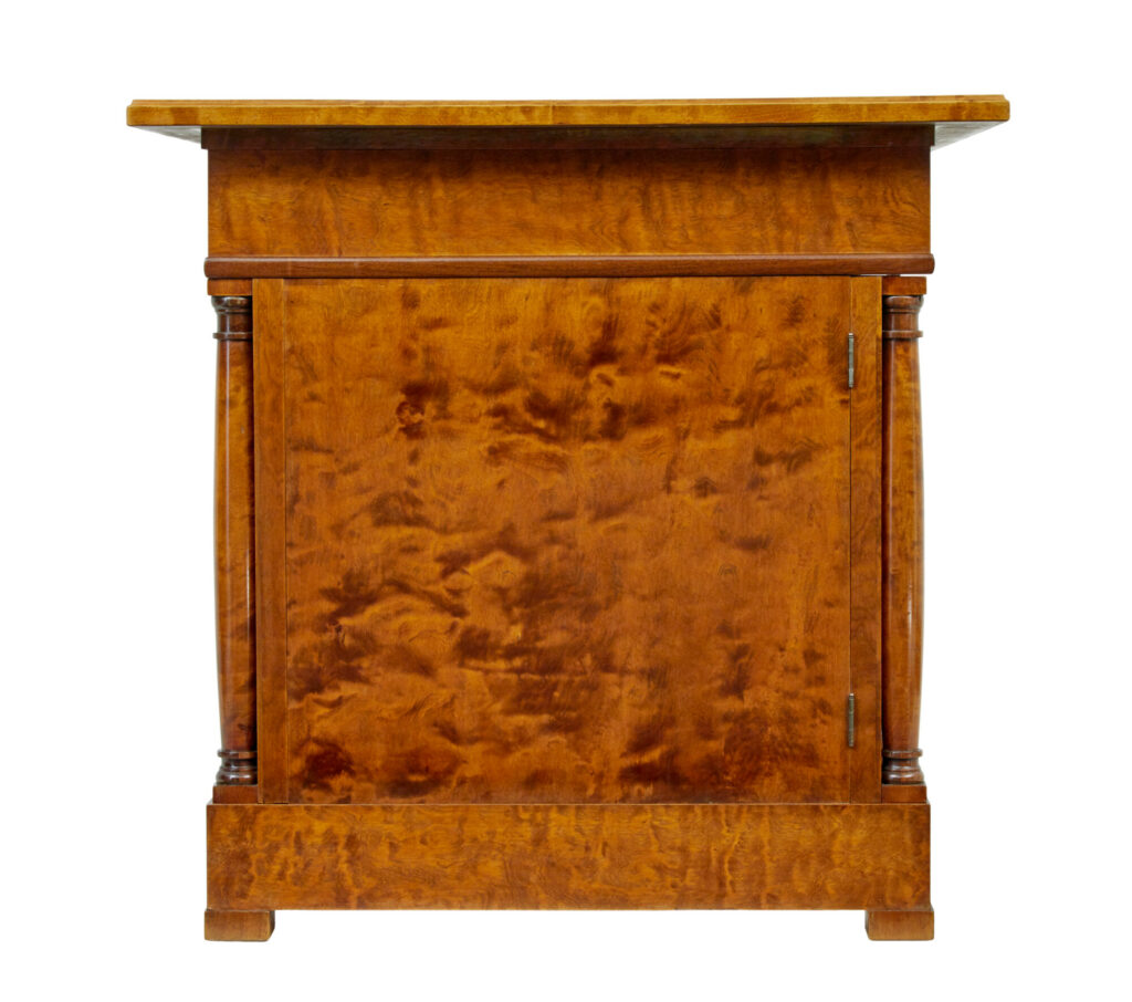 19th Century Empire Revival Swedish Birch Desk — image 5
