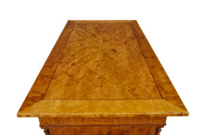 19th Century Empire Revival Swedish Birch Desk — thumbnail 4