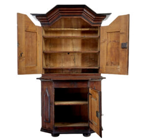 18th Century Scandinavian Pine Baroque Cupboard — thumbnail 8