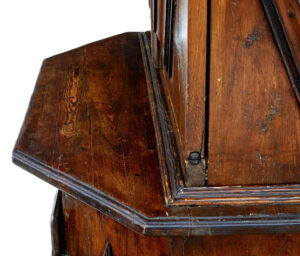 18th Century Scandinavian Pine Baroque Cupboard — thumbnail 3