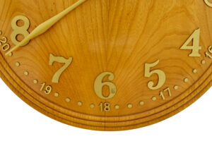 Art Deco Elm Wall Clock by Zenith — thumbnail 5