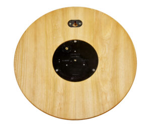 Art Deco Elm Wall Clock by Zenith — thumbnail 3