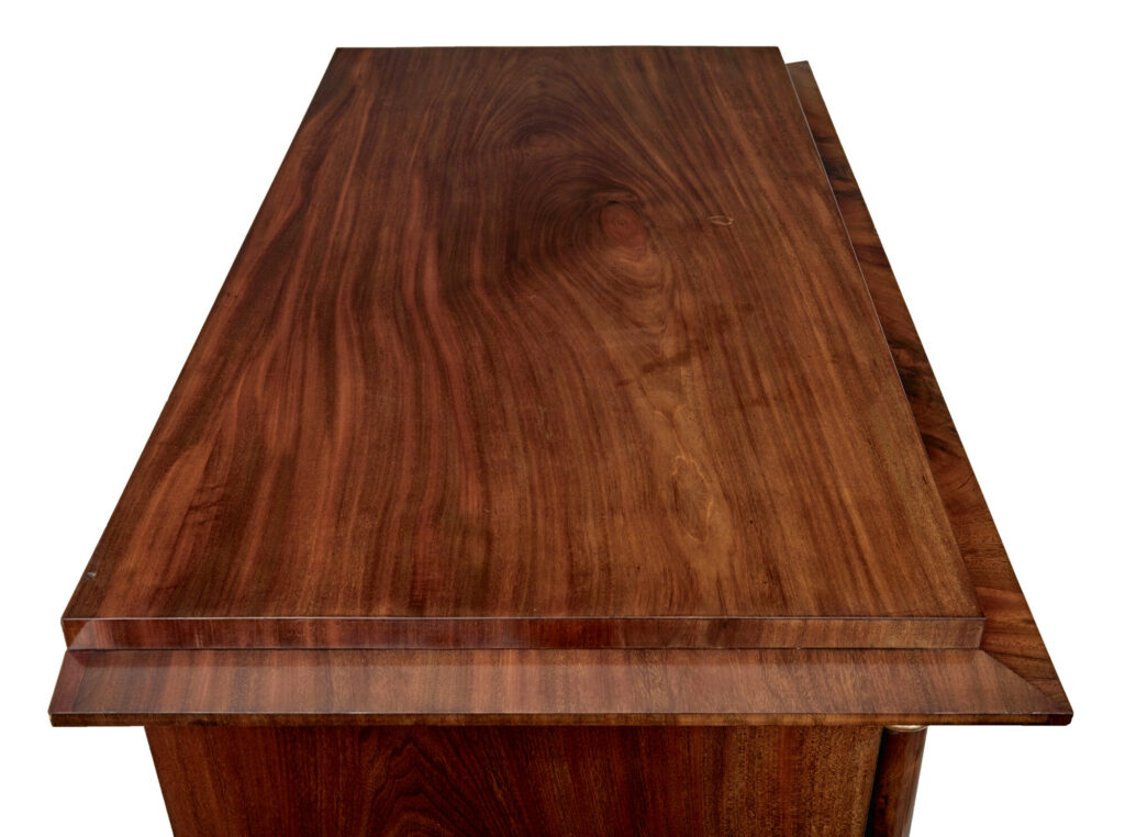 Pair of Early 19th Century Mahogany Biedermeier Secretaire Chests — image 8