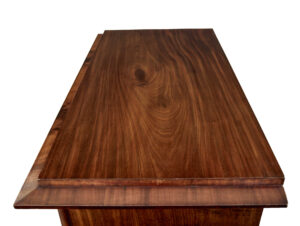 Pair of Early 19th Century Mahogany Biedermeier Secretaire Chests — thumbnail 2