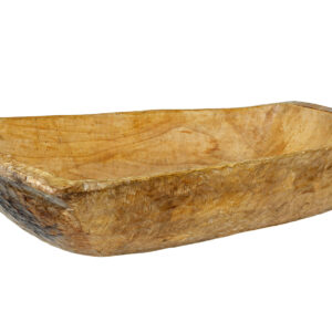 EARLY 20TH CENTURY ADZED FOOD VESSEL