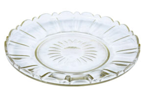 Early 20th Century Cut Glass Pumpkin Halloween Punch Bowl — thumbnail 7
