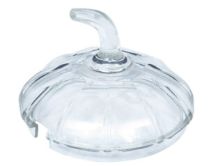 Early 20th Century Cut Glass Pumpkin Halloween Punch Bowl — thumbnail 5