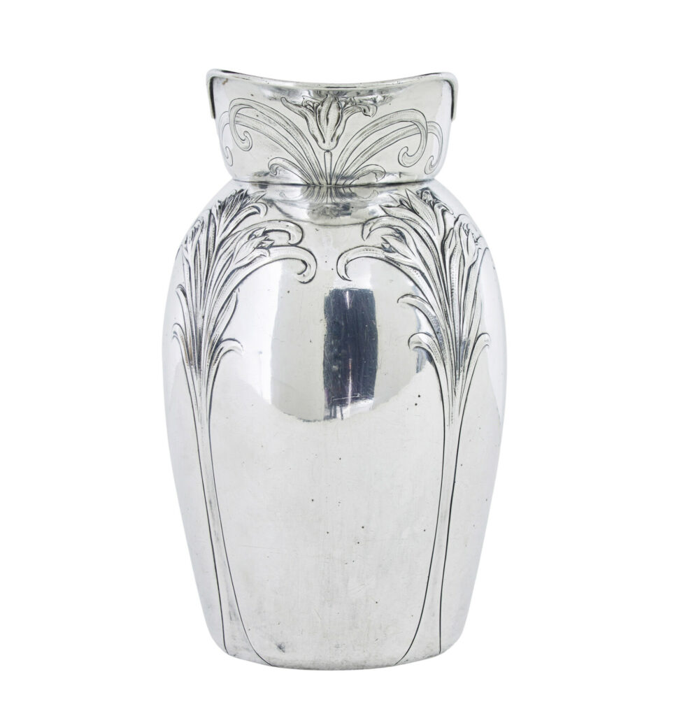 Art Nouveau Silver Plate Jug and Bowl by Christofle — image 8