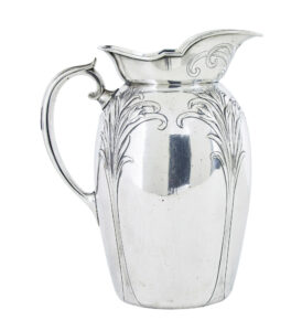 Art Nouveau Silver Plate Jug and Bowl by Christofle — thumbnail 7
