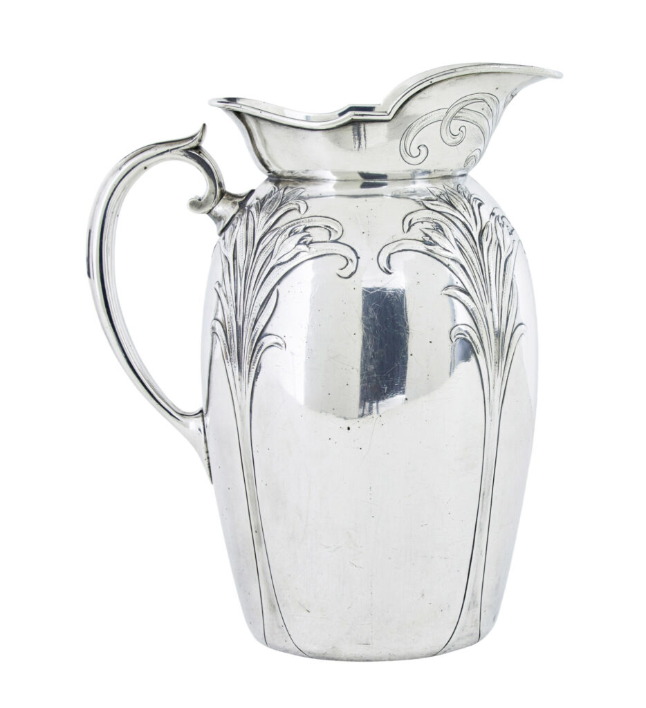 Art Nouveau Silver Plate Jug and Bowl by Christofle — image 7