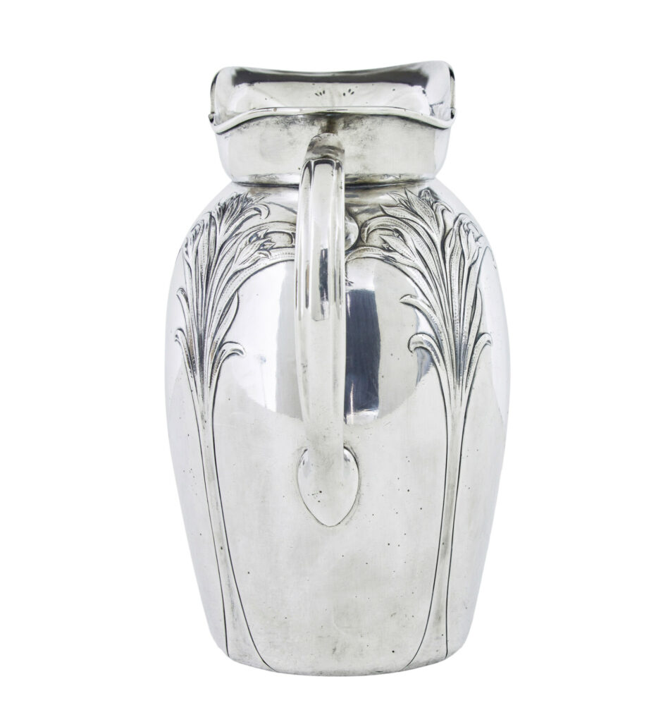 Art Nouveau Silver Plate Jug and Bowl by Christofle — image 6