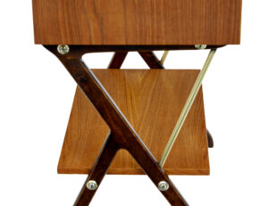 Mid 20th Century Scandinavian Modern Teak Side Table — thumbnail 5